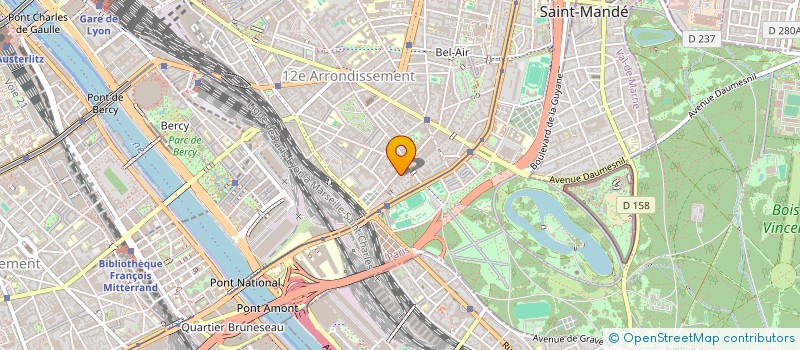 localisation de l'entreprise MONSIEUR LUIS MASSON  PARIS