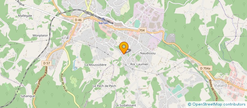 localisation de l'entreprise MONSIEUR LUIS MATIAS  SARLAT-LA-CANEDA