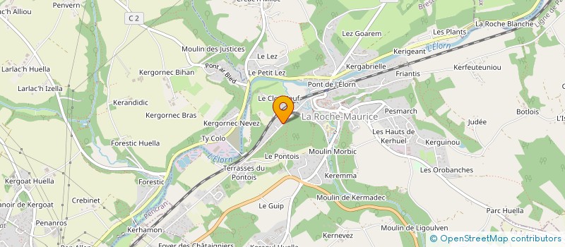 localisation de l'entreprise MONSIEUR LUIS MENDES  LA ROCHE MAURICE