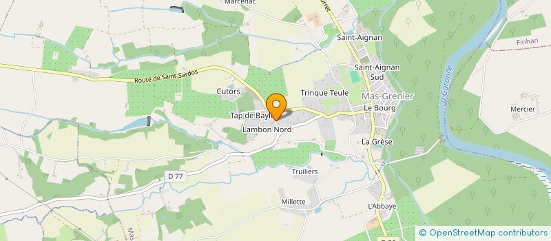 localisation de l'entreprise MONSIEUR LUIS MENDES DA COSTA  BOURRET