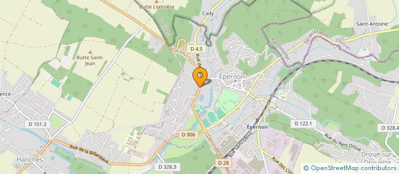 localisation de l'entreprise MONSIEUR LUIS MIGUEL CARVALHO DE ALMEIDA à EPERNON