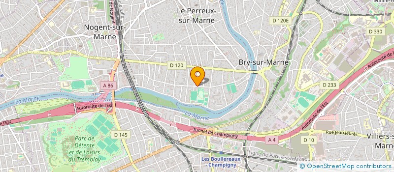 localisation de l'entreprise MONSIEUR LUIS MIGUEL DA COSTA RIBEIRO  LE PERREUX-SUR-MARNE