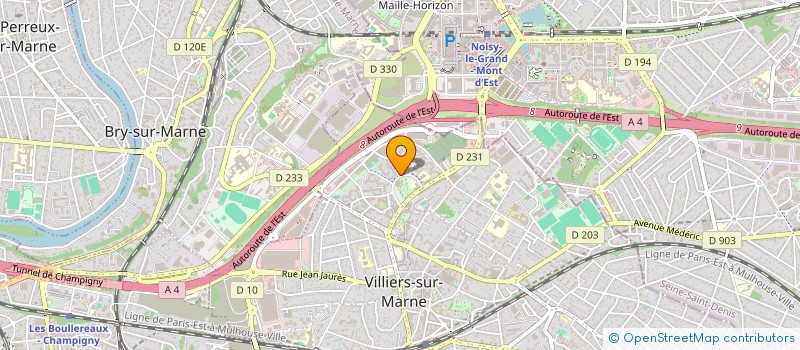 localisation de l'entreprise MONSIEUR LUIS MIGUEL DE FREITAS SILVINO à VILLIERS-SUR-MARNE
