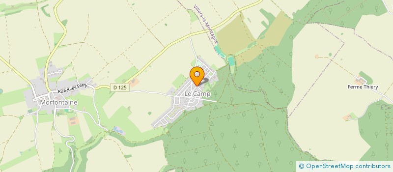 localisation de l'entreprise MONSIEUR LUIS MIGUEL MAIA BAPTISTA  MORFONTAINE