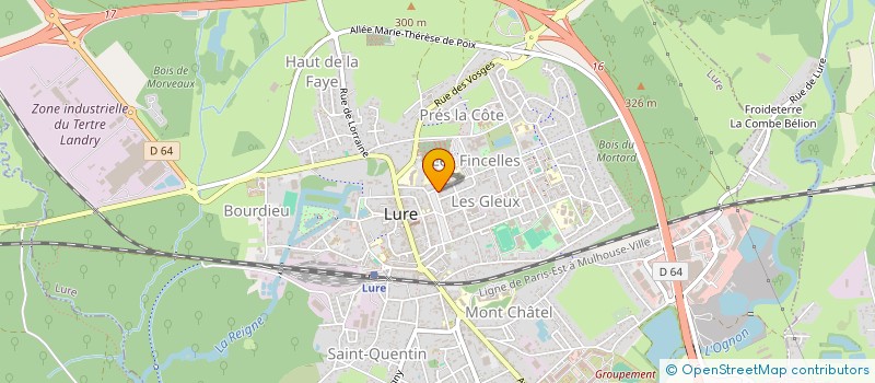 localisation de l'entreprise MONSIEUR LUIS MIKAIL à LURE