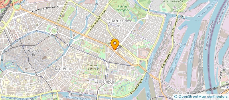 localisation de l'entreprise MONSIEUR LUIS MIRANDA à STRASBOURG