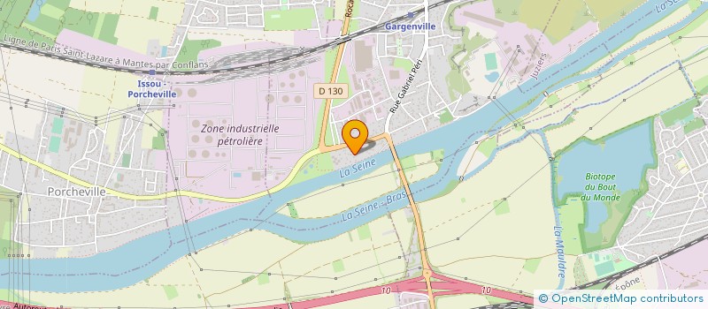 localisation de l'entreprise MONSIEUR LUIS MONTEIRO  GARGENVILLE