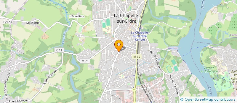 localisation de l'entreprise MONSIEUR LUIS MORENO TORRES à LA CHAPELLE-SUR-ERDRE