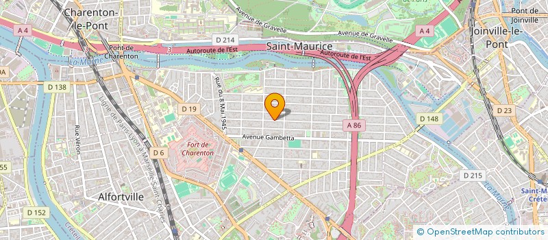 localisation de l'entreprise MONSIEUR LUIS MORENO VELEZ  MAISONS-ALFORT