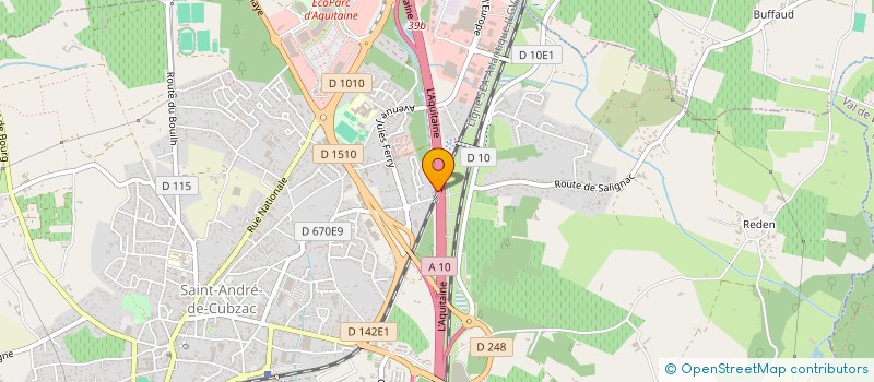 localisation de l'entreprise MONSIEUR LUIS NOGUEIRA MAIA à SAINT-ANDRE-DE-CUBZAC
