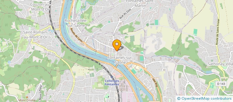 localisation de l'entreprise MONSIEUR LUIS ORUBE-CALDEVILLA  FONTAINES-SUR-SAONE