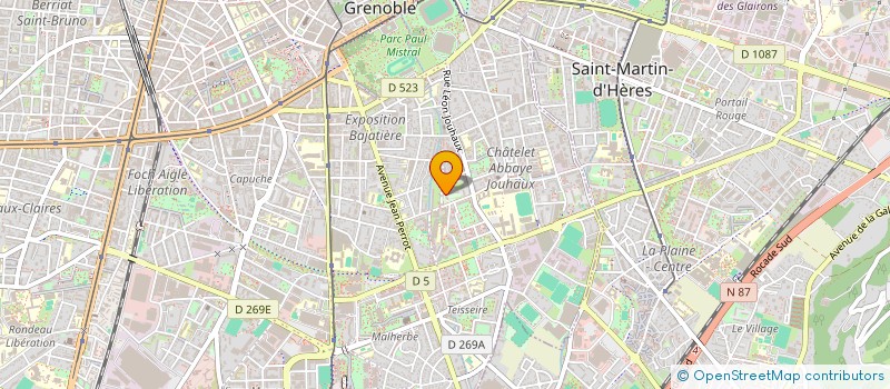 localisation de l'entreprise MONSIEUR LUIS PACHECO à GRENOBLE