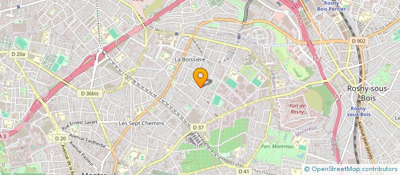 localisation de l'entreprise MONSIEUR LUIS PAPAGHIUC à MONTREUIL