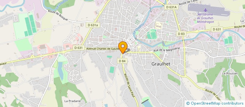 localisation de l'entreprise MONSIEUR LUIS PEDRO  GRAULHET