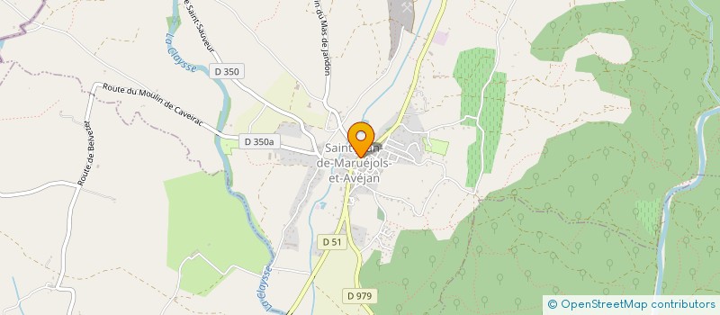 localisation de l'entreprise MONSIEUR LUIS PEREIRA à SAINT-JEAN-DE-MARUEJOLS-ET-AVEJAN