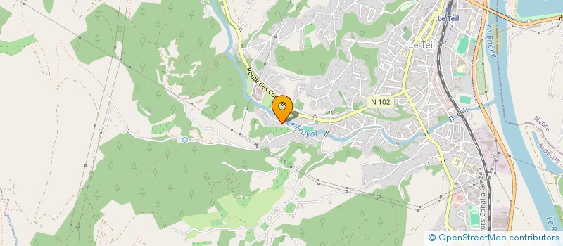 localisation de l'entreprise MONSIEUR LUIS PEREIRA GONCALVES  LE TEIL