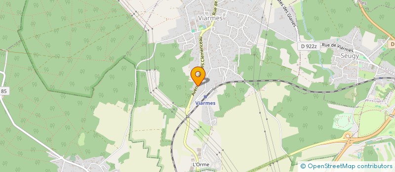 localisation de l'entreprise MONSIEUR LUIS PEREIRA MARTINS à VIARMES