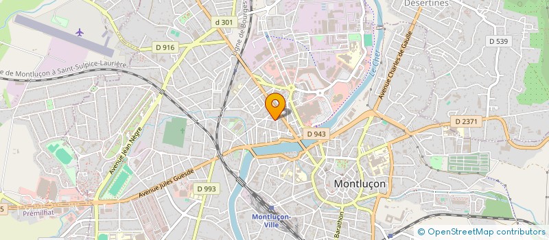 localisation de l'entreprise MONSIEUR LUIS PEREZ à MONTLUCON