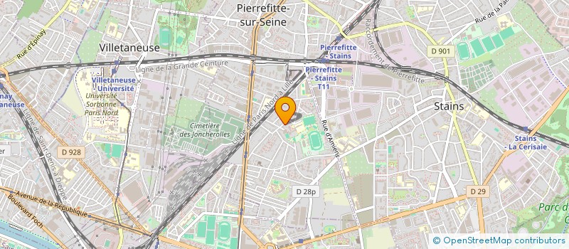 localisation de l'entreprise MONSIEUR LUIS PICUASI DIAZ à PIERREFITTE-SUR-SEINE