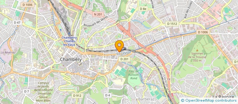 localisation de l'entreprise MONSIEUR LUIS PILLAJO CHIZA  SAINT-ALBAN-LEYSSE