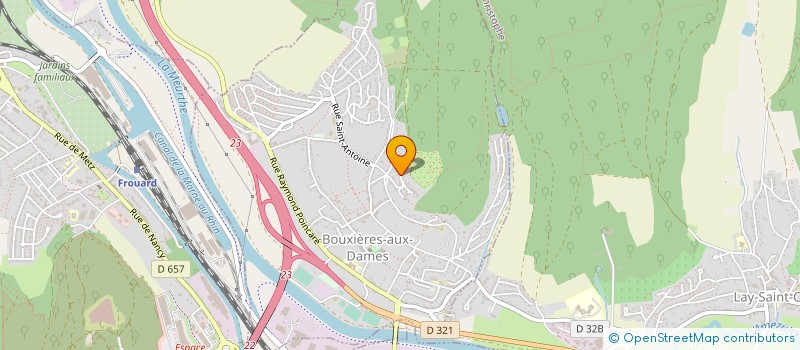 localisation de l'entreprise MONSIEUR LUIS PINTO  BOUXIERES-AUX-DAMES