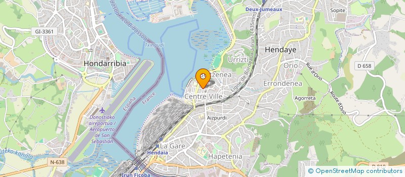 localisation de l'entreprise MONSIEUR LUIS PISADOR CARRASCOSO à HENDAYE