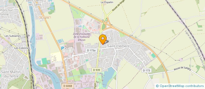 localisation de l'entreprise MONSIEUR LUIS RAMOS TRIGO EX ALIPIO  SAINT-CLEMENT