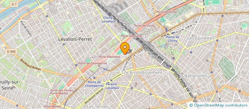 localisation de l'entreprise MONSIEUR LUIS RAVEAU-VIOLETTE  PARIS