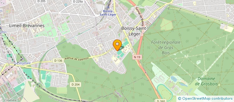 localisation de l'entreprise MONSIEUR LUIS REGODEIRO  LIMEIL-BREVANNES