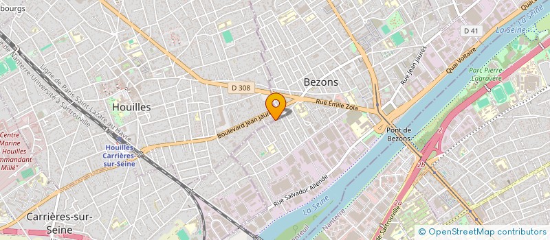 localisation de l'entreprise MONSIEUR LUIS REI SANTOS  HOUILLES