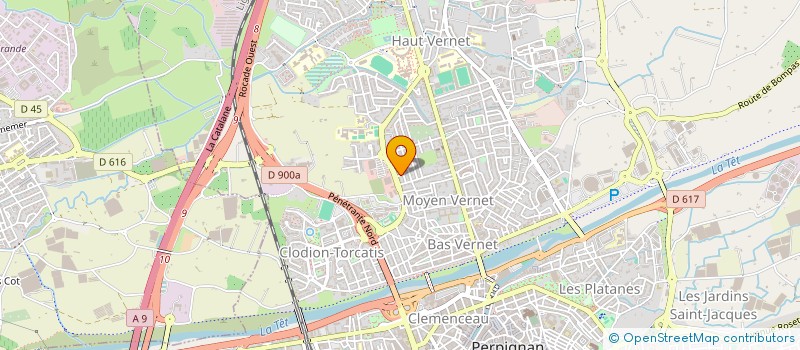 localisation de l'entreprise MONSIEUR LUIS RIBAS  PERPIGNAN