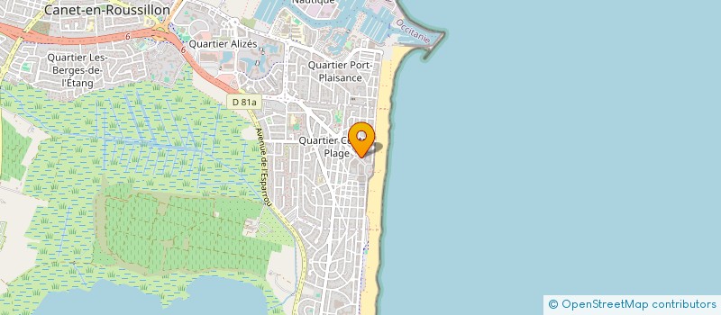 localisation de l'entreprise MONSIEUR LUIS RICARDO DE JESUS SARAIVA  CANET-EN-ROUSSILLON