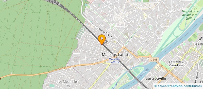 localisation de l'entreprise MONSIEUR LUIS ROA SANDOVAL à MAISONS-LAFFITTE
