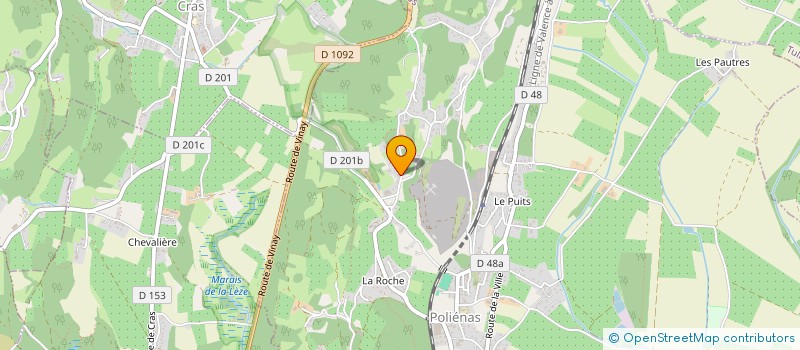 localisation de l'entreprise MONSIEUR LUIS RODRIGUES  POLIENAS