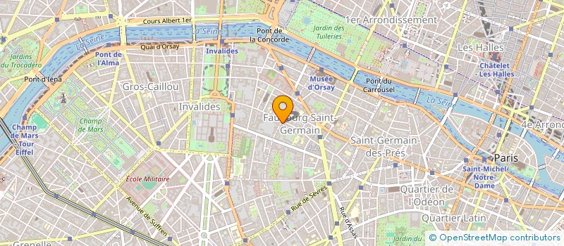 localisation de l'entreprise MONSIEUR LUIS RODRIGUES DA SILVA  PARIS