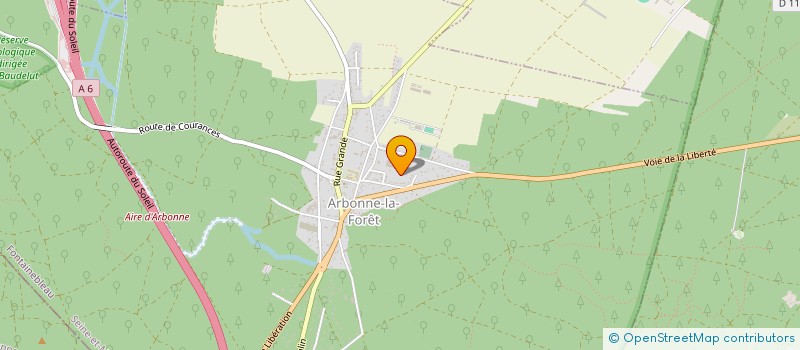 localisation de l'entreprise MONSIEUR LUIS RODRIGUES PEIXOTO  ARBONNE-LA-FORET