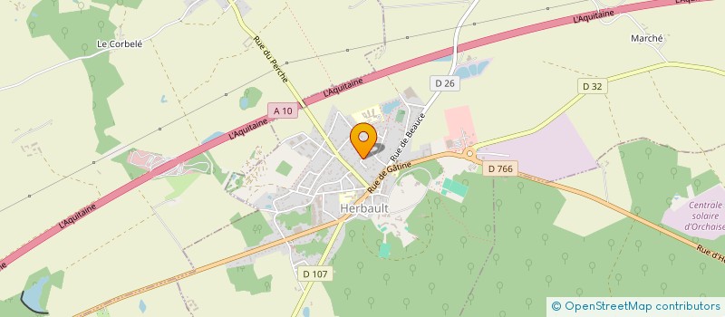 localisation de l'entreprise MONSIEUR LUIS RORIZ  HERBAULT