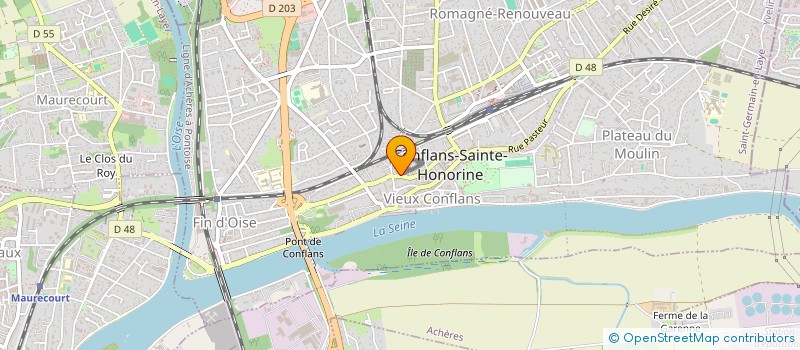 localisation de l'entreprise MONSIEUR LUIS ROYO  CONFLANS-SAINTE-HONORINE