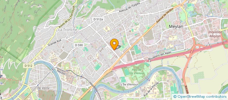 localisation de l'entreprise MONSIEUR LUIS RUIZ CENTURION à MEYLAN