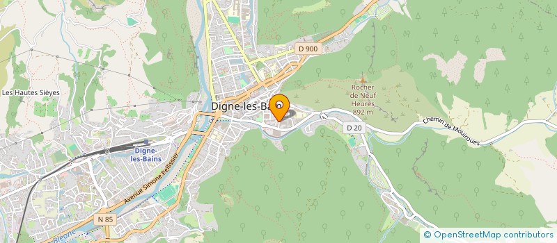 localisation de l'entreprise MONSIEUR LUIS SALAS GAET JENS à DIGNE-LES-BAINS