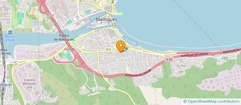 localisation de l'entreprise MONSIEUR LUIS SANTIAGO  MARTIGUES