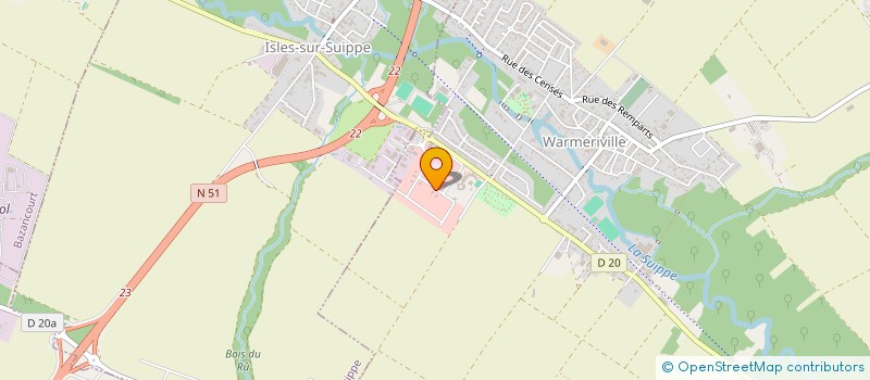 localisation de l'entreprise MONSIEUR LUIS SARAIVA  WARMERIVILLE