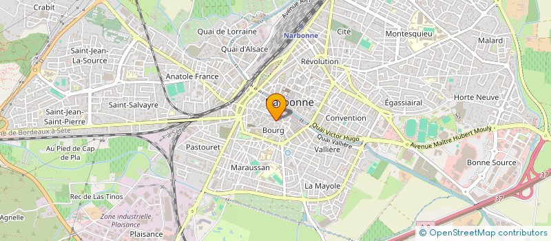 localisation de l'entreprise MONSIEUR LUIS SARGERO à NARBONNE