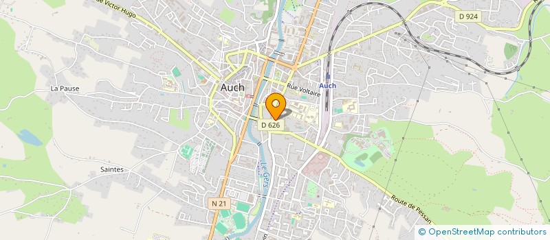localisation de l'entreprise MONSIEUR LUIS SEMAILLE  AUCH