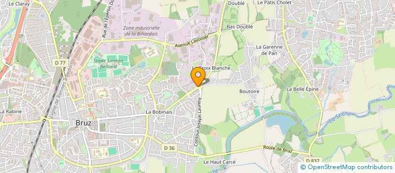 localisation de l'entreprise MONSIEUR LUIS SOARES  BRUZ