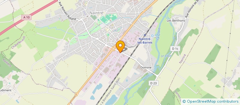 localisation de l'entreprise MONSIEUR LUIS TAVARES  NAINTRE