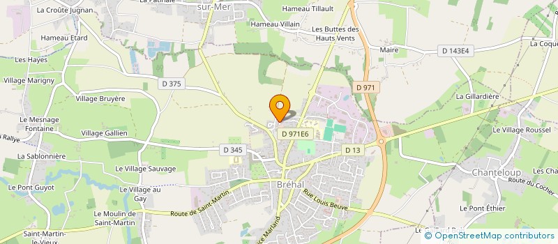 localisation de l'entreprise MONSIEUR LUIS TAVARES DE OLIVEIRA  BREHAL