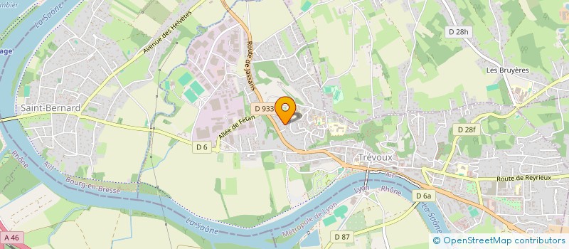 localisation de l'entreprise MONSIEUR LUIS TEIXEIRA COSTA  TREVOUX