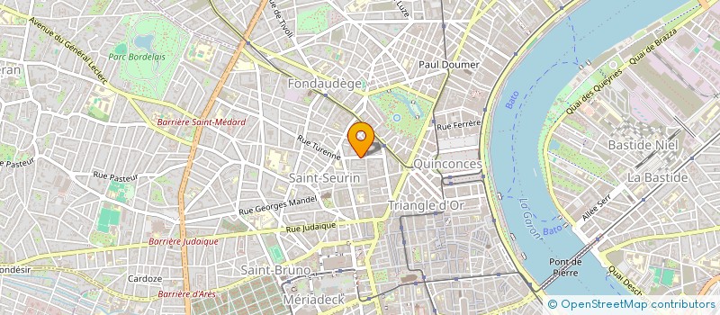 localisation de l'entreprise MONSIEUR LUIS TEIXEIRA FERNANDES  BORDEAUX