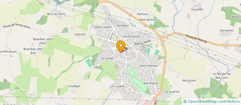 localisation de l'entreprise MONSIEUR LUIS URBINA LECA  PLESCOP